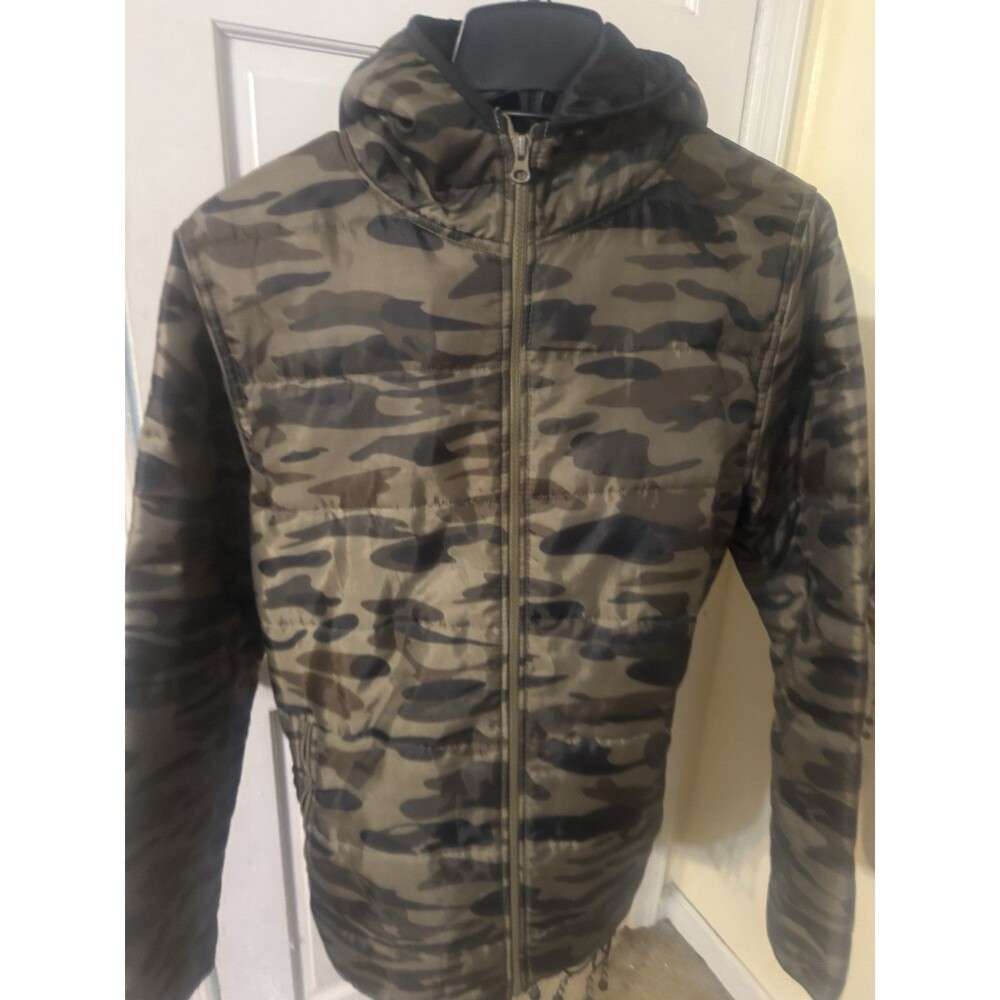 Open Trails Mens Camoflauge Jacket Men Size Medium